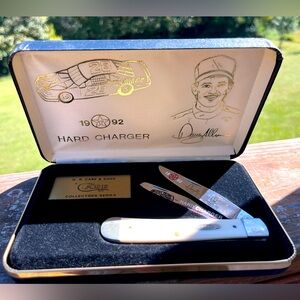 Davey Allison Case Collector Series Hard Charger Knife 1992